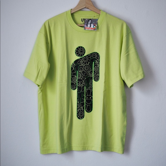 Takashi Murakami x Billie Eilish oversized Uniqlo T shirt medium - Picture 1 of 7